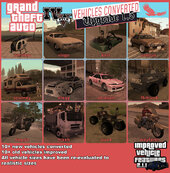 GTA V Cars to San Andreas Pack 1.6 [20.03.26 Update] 